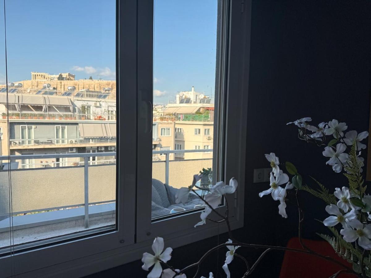 Lovely Apt W/Heated Jacuzzi &Full Acropolis View Atina Dış mekan fotoğraf